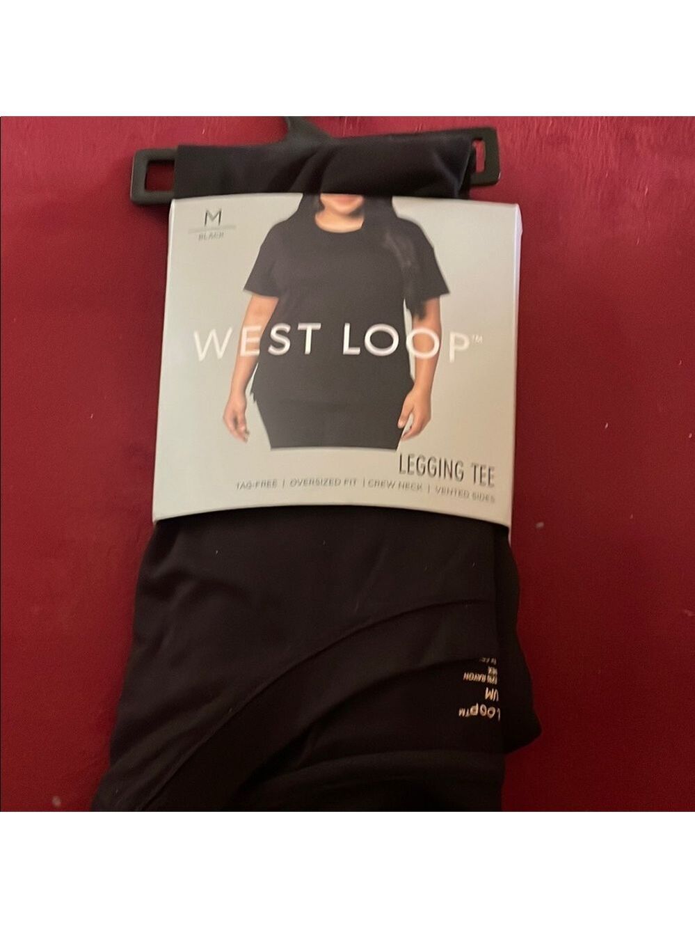 West loop legging t shirt NWT